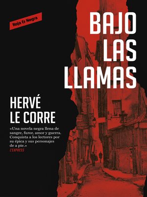 cover image of Bajo las llamas
